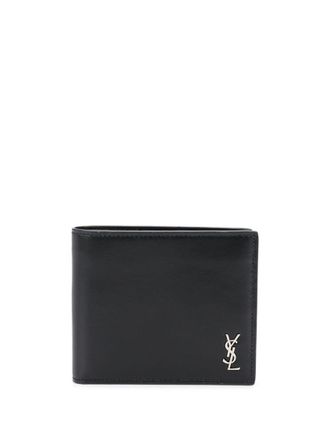 Saint Laurent Black Tiny Cassandra wallet
