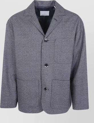 Nine In The Morning wool oversized single breasted coat