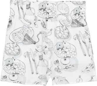 Jacquemus Korte Broeken, Heren, Wit, L, Shorts