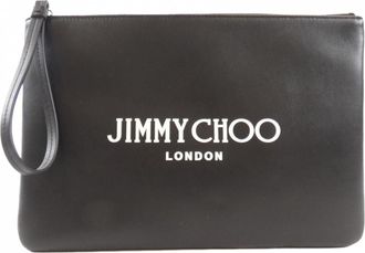 Jimmy Choo London Leather Handbag (Pre-Owned)