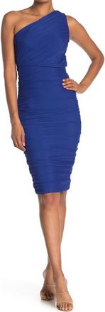 By Design One-Shoulder Body-Con Midi Dress in Surf The Web at Nordstrom Rack, Size X-Small