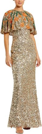 Mac Duggal Shawl Gown