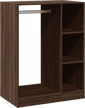 vidaXL Armario de madera de ingeniería gris Sonoma 77x48x102 cm Vidaxl Gris