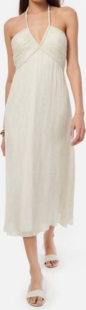 Cami NYC Sonoma Halter Midi Dress In White