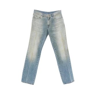 Maison Margiela Straight Jeans, male, Blue, Size: W34 Straight Jeans