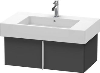 Duravit Duravit Vero Vanity 6113, De Pared, Con 1 Extra&iacute;ble, 800mm, Color (frente/cuerpo): Grafito Mate Decoraci&oacute;n - Ve611304949