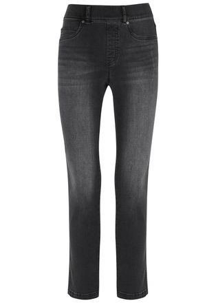 Spanx Slim-leg Jeans - Black - S (UK8-10 / S)