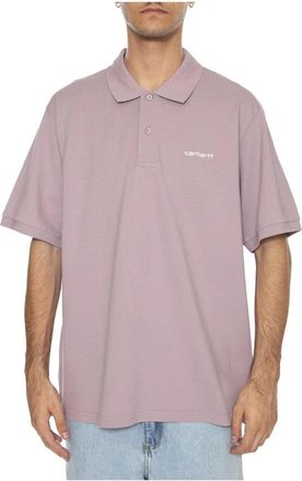 Carhartt Work in Progress Polo Shirt - Heren - Polos - Paars - L - Tops