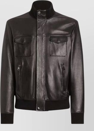 Dolce & Gabbana lambskin bomber jacket