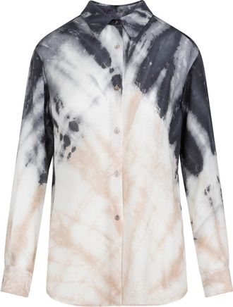 Gabriela Hearst Beige Camel Cashmere Ferrara Shirt-Donna