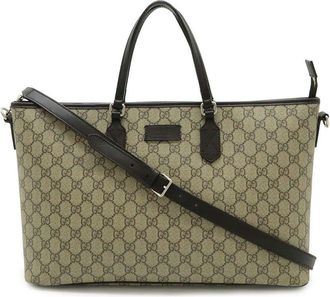 Gucci Gg Supreme Tote (Authentic Pre-Loved)