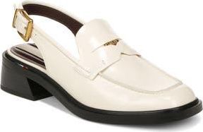 Franco Sarto Giada Slingback Loafer Pump in Vanilla at Nordstrom Rack, Size 5.5