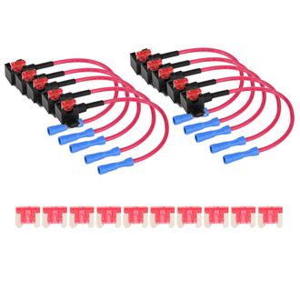 OEM Ideal Para Conectar Fusibles De Autom&oacute;viles, Este Adaptador De Fusibles De Doble Ranura Ofrece Una F&aacute;cil Instalaci&oacute;n (no Requiere Cortar Cables), Un C