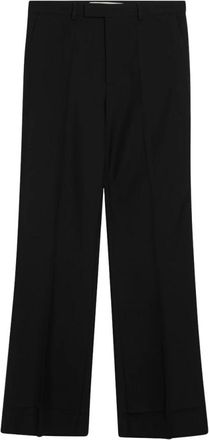 Valentino Garavani Nylon Gabardine Broek - Heren - Wijde Broeken - Zwart - M - Nylon - Broeken