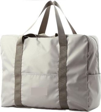 Generic Foldable Travel Duffel Bag, Compatible For Men 37L Waterproof Sports Tote Gym Shoulder Weekender Overnight Bags Large Capacity(Clear)