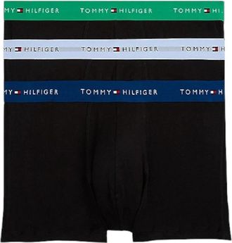 Tommy Hilfiger 3-Pack Boxer Briefs met Elastische Tailleband - Heren - Onderbroek - Veelkleurig - S - Katoen - Ondergoed
