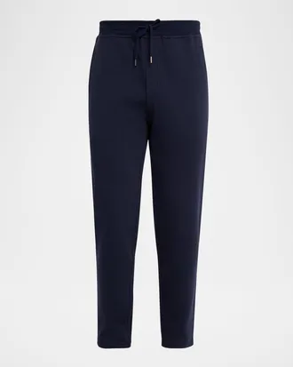 Brunello Cucinelli Men & apos;s Cotton Tapered Drawstring Trousers