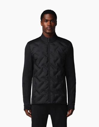 Castore Mens Castore Hybrid Jacket Mens Black Activewear Jackets - Size: 42/Regular