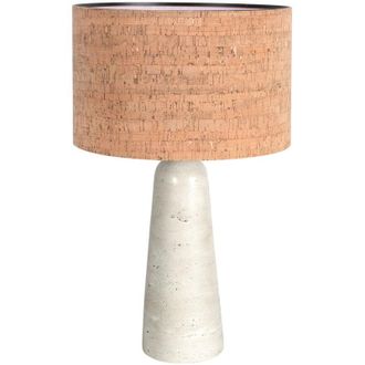 Anne Lighting Anne Lighting - L&aacute;mpara De Mesa - Travino - Crema Natural