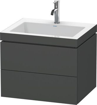 Duravit Duravit - Lavabo Para Muebles L-cube C-bonded Con Base, Colgante
