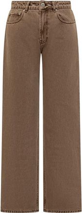 Ami Ami Alexandre Mattiussi Brown Wide Leg Jeans