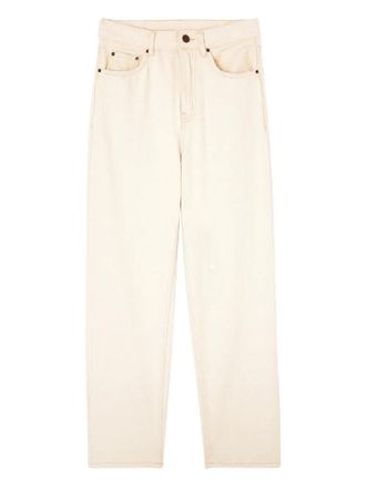 American Vintage high-waist straight jeans - Neutrals
