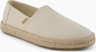 Toms Mens TOMS Alpargata Rope 2.0 Shoe Cotton Mens Natural Espadrilles - Cream - Size: 11