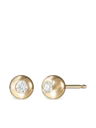 Melissa Kaye 18K yellow gold Diamond Stud earrings - women - 18kt Yellow Gold/Diamond - One Size