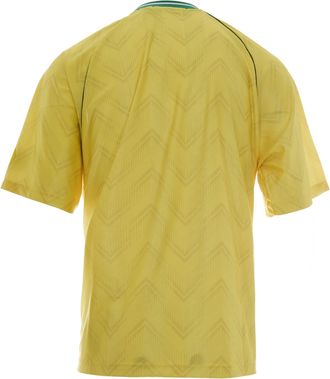 Barrow Mens T-Shirt Triacetate Yellow Polyester T-Shirts And Polos