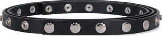 The Attico black Studs Belt