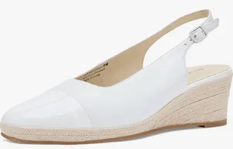 David Tate Womens Scarlet Sandal In White