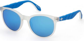 adidas OR0102 26X Mens Sunglasses White Size 53
