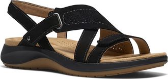 Clarks Maelynn Gem Womens Dress Sandals Black Nubuck : 9.5 B - Medium, Leather