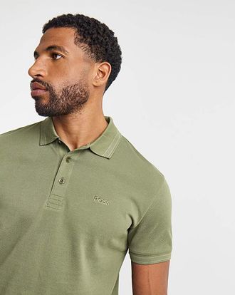 HUGO BOSS Classic Paddy Polo - Green