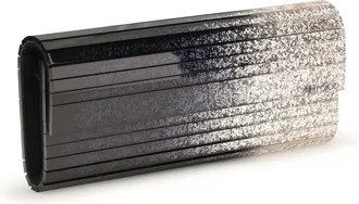 Jimmy Choo London Womens Sweetie Clutch Black-Champagne Mothr Of Pearl Clutches Black/champagne