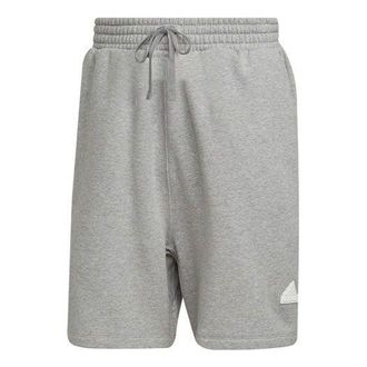 adidas Mens adidas New Fl Shorts Solid Color Casual Straight Sports Gray HN1932