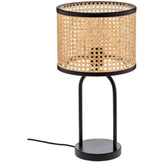 Lindby Lindby L&aacute;mpara De Mesa yaelle En Marr&oacute;n Madera