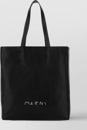 Marni rectangular twin handles shoulder bag