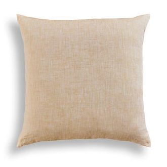 Solino Home Linen Pillow Cover - Montauk in Champagne Beige at Nordstrom, Size Large