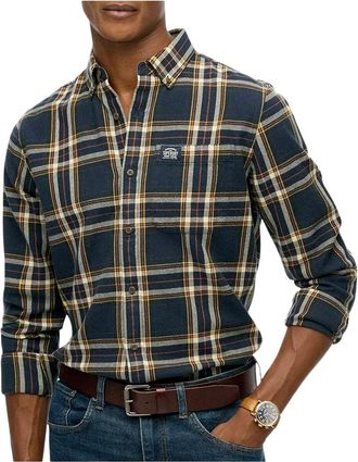 Superdry Overshirt Superdry donkerblauw