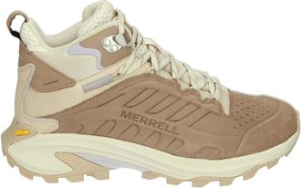 Merrell Sportieve Mid Wandelschoen Cognac - Dames - Sneakers - Bruin - 39 EU - Schoenen
