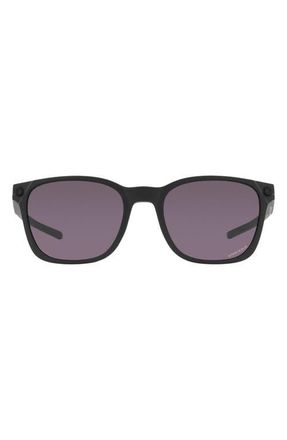 Oakley Oakely Prizm 55mm Sunglasses in Matte Black/Prizm Grey at Nordstrom