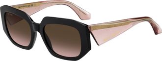Etro 0123/S 3H2/M2 Womens Sunglasses Black Size 55