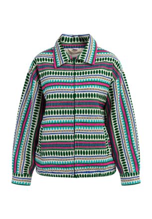 Izia Oversized blouson Dames Veelkleurig turkoois