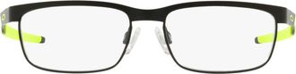 Oakley Steel Plate XS 48mm Rectangle Optical Glasses in Black at Nordstrom