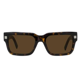 Givenchy Gv Day Brown Geometric Sunglasses