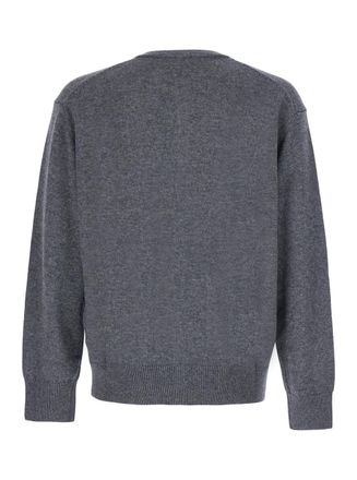 Dunst Wool-Viscose-Cashmere Blend Cardigan - Gray