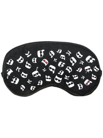 Karl Lagerfeld Maschera da notte Ikonik - Nero