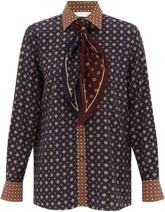 Zimmermann Donna, Camicette, Marrone, S, new