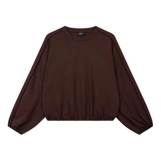 ALIX The Label Mujer, Sudaderas, Marr&oacute;n, Talla: S